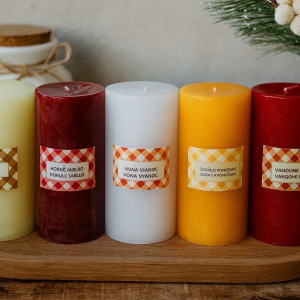 Pre-set Pillar Candle Trays – A Vietnam-Made Format for Gifting & Decor