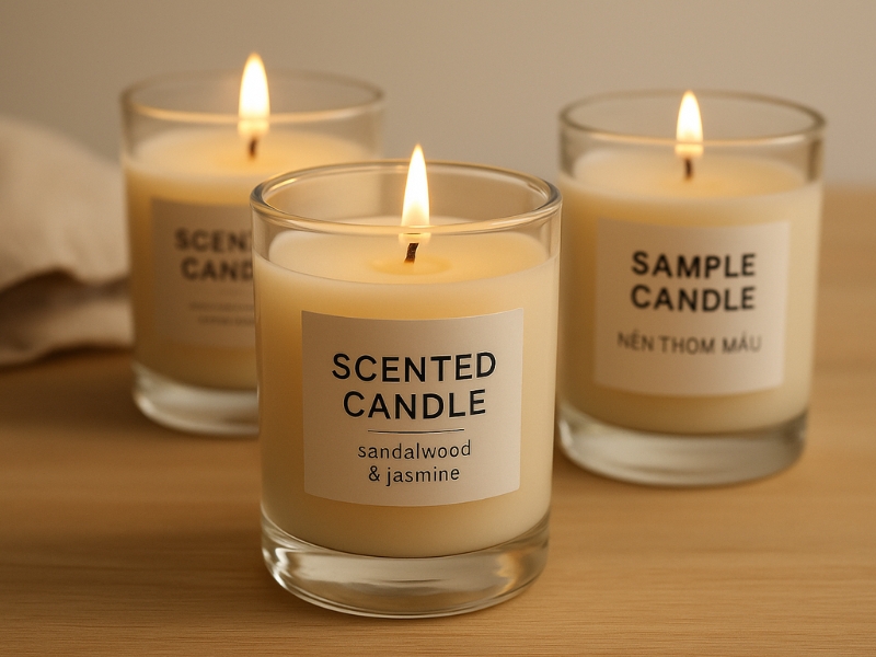 Vietnam Candle Manufacturer — Scented Candle Samples for EU Retailers