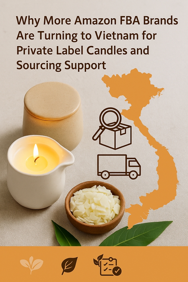 Why More Amazon FBA Brands Are Turning to Vietnam for Private Label Candles and Sourcing Support