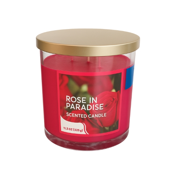 15oz Brad Jar Candle — Palm Blend, Silver Metal Lid