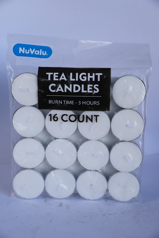 Tealight Candles 16 CT White
