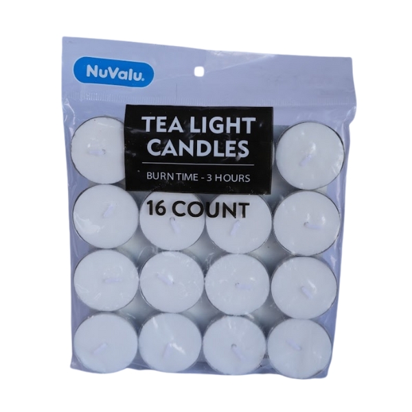 Tealight Candles 16 CT White