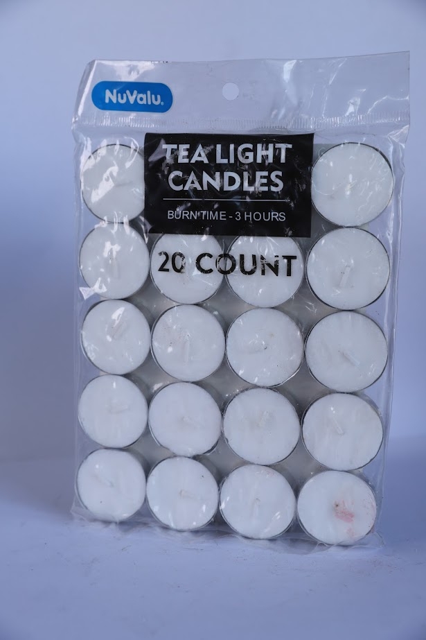 Tealight Candles 20CT White